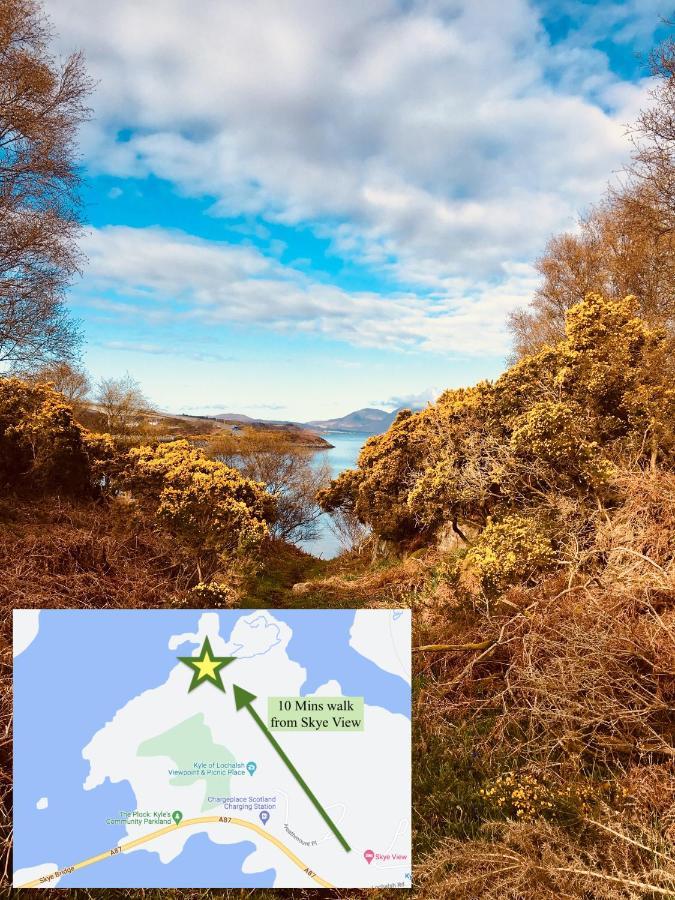 Skye View-Skye Bridge House Otel Kyle of Lochalsh Dış mekan fotoğraf