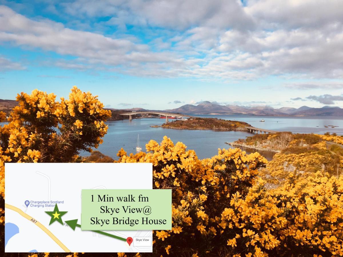 Skye View-Skye Bridge House Otel Kyle of Lochalsh Dış mekan fotoğraf